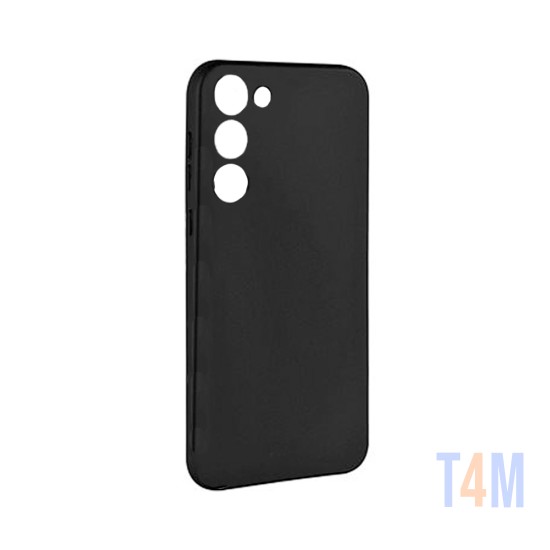 Capa de Silicone Mole para Samsung Galaxy S23 Plus Preto